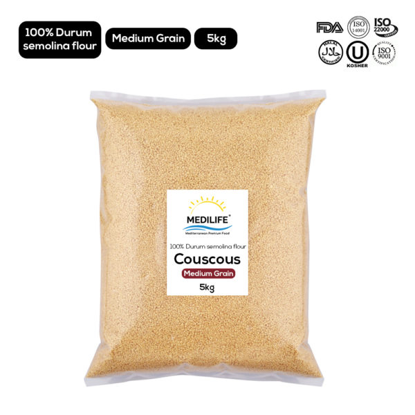 Whole Wheat Couscous 5kg Bag