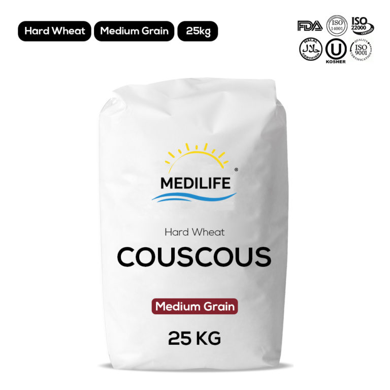 Hard Wheat Couscous 25kg Bag COUSCOUS Day Couscous